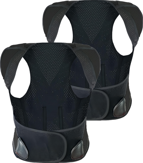 防駝背背心 黑色 200g, 2件