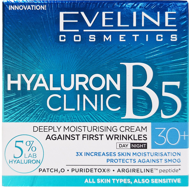 EVELINE Cosmetics B5 30+補水霜, 50ml, 1盒