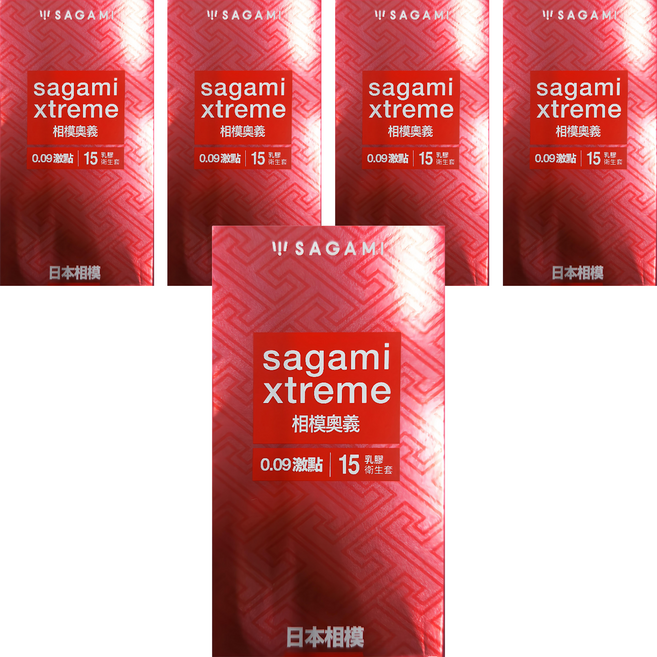 SAGAMI 相模奧義 0.09激點 + 0.02單片 190 x 53mm, 15入, 5盒