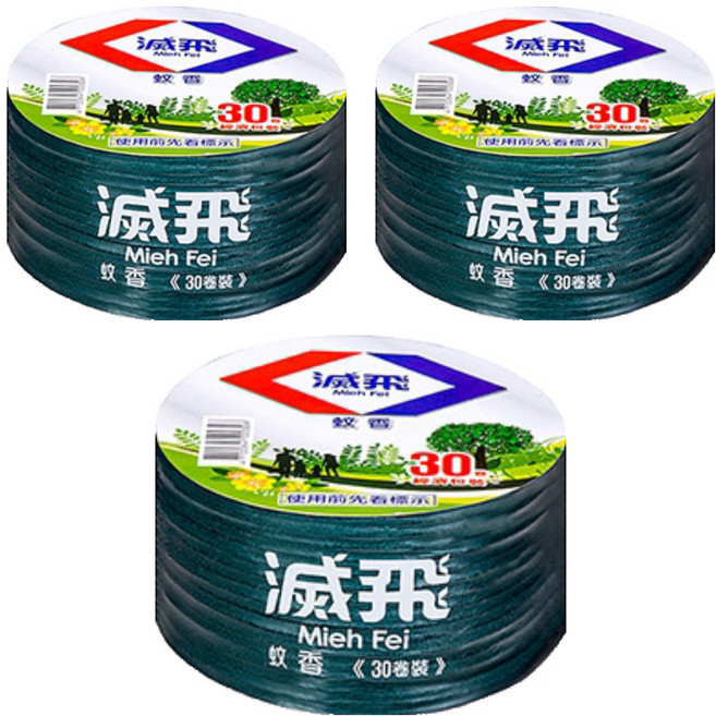 滅飛 蚊香經濟包, 375g, 3組