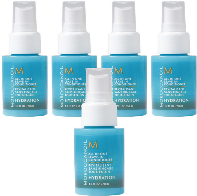 MOROCCANOIL 摩洛哥優油 台灣公司貨 高效保濕噴霧, 50ml, 5瓶