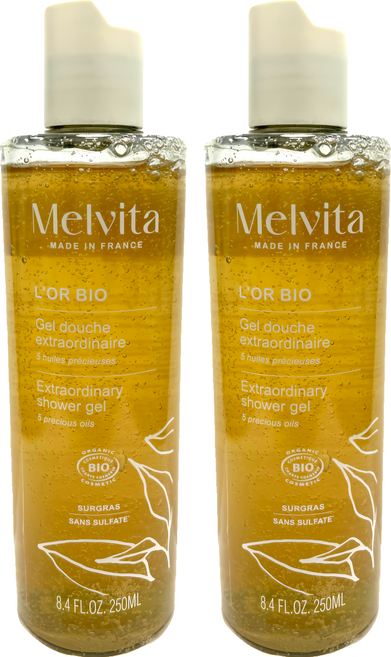 Melvita 蜜葳特 純菁沐浴膠, 250ml, 2瓶
