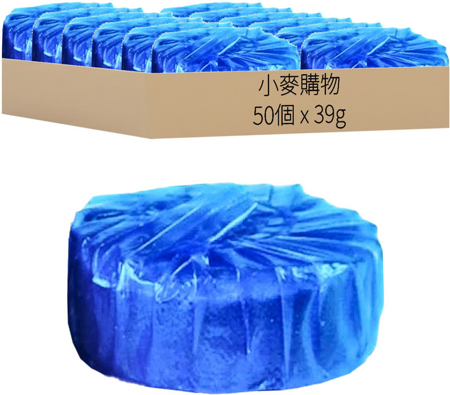 小麥購物 廁所清潔劑 基礎款 Y328, 39g, 50個