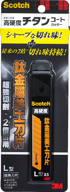 3M Scotch 鈦金屬美工刀片 5片, 1組