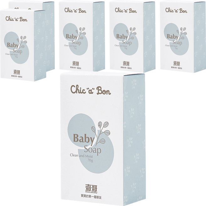 奇哥 Chic a Bon 嬰兒香皂, 70g, 6盒