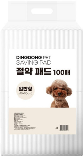 DING DONG PET 節約寵物尿布墊, 100片, 1包