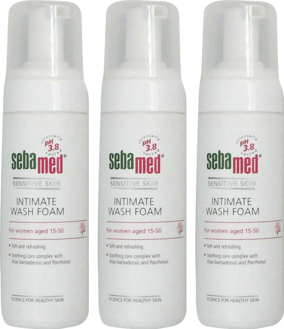 sebamed 施巴 護潔泡泡慕斯, 150ml, 3瓶
