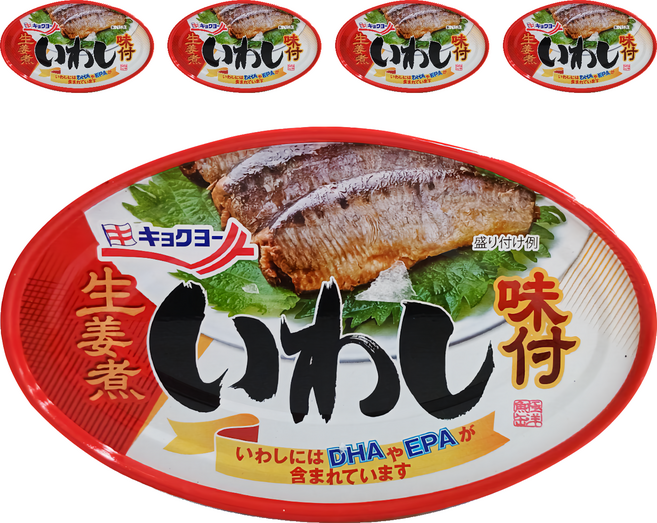 Kyokuyo 極洋 味付沙丁魚罐 生薑風味, 100g, 5罐