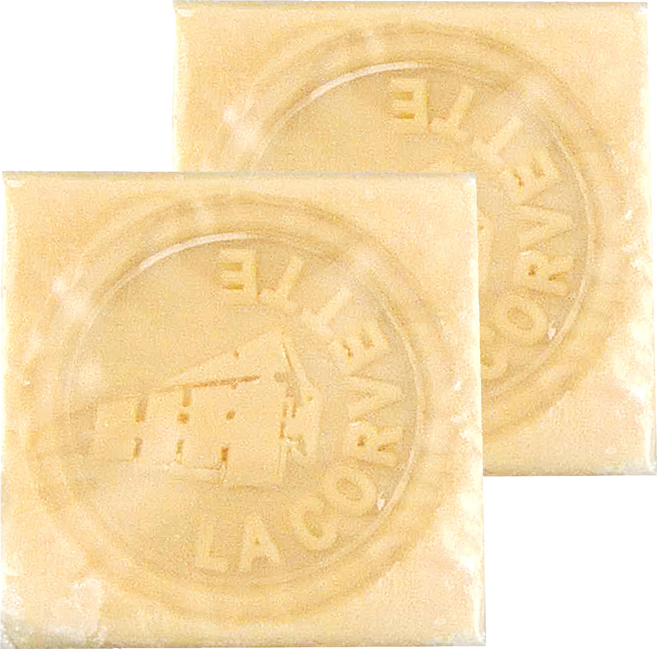 LA CORVETTE 法釩馬賽莊園 經典植物油馬賽皂, 200g, 2個