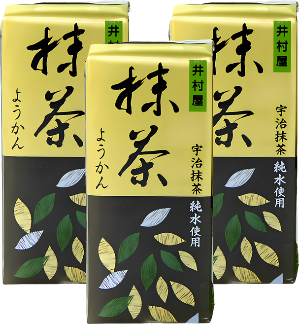 Imuraya 井村屋 小羊羹抹茶, 3個, 58g