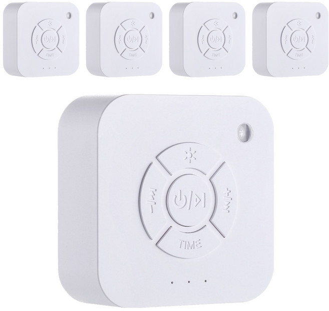 攜帶型無線白噪音除噪助眠儀, 5個