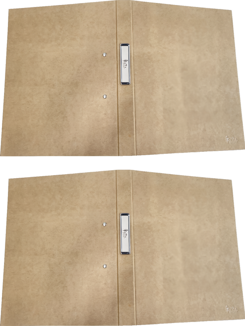 Sunny 三瑩文具 手作之 強力中夾A4 SF-49A 320 x 246 x 37mm, 牛皮, 2個