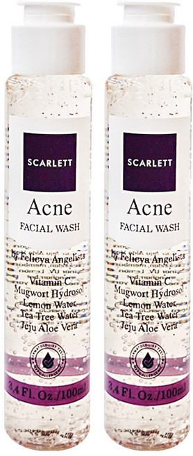 SCARLETT Acne 控油洗面乳, 100ml, 2瓶