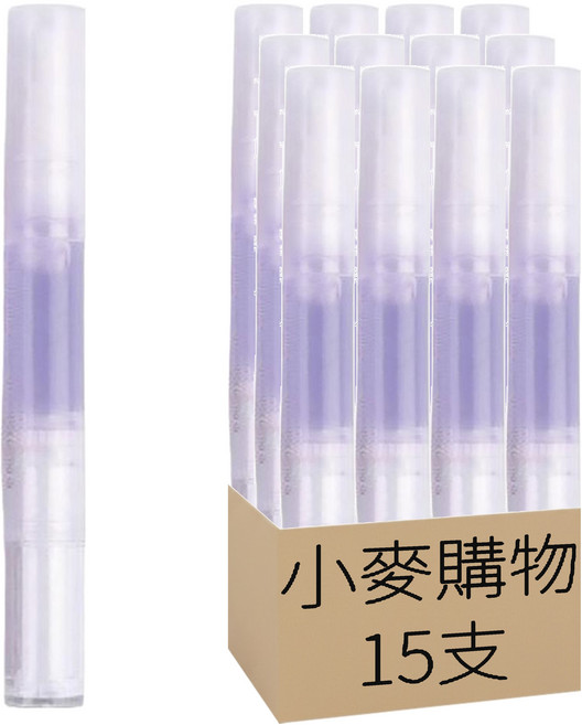小麥購物 S186美甲指緣筆, 薰衣草, 15支