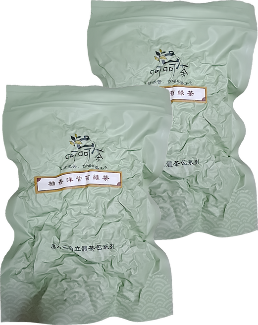 呵呵茶 三角立體茶包柚香洋甘菊綠茶, 3g, 30個, 2袋