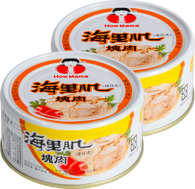 東和食品 How Mama 海里肌罐頭, 185g, 2罐
