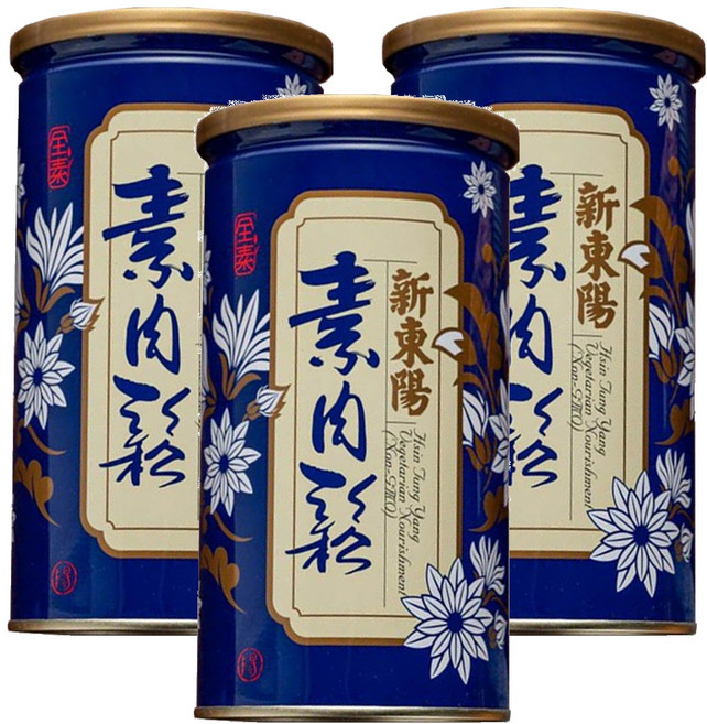 新東陽 素肉鬆 非基因改造, 280g, 3罐