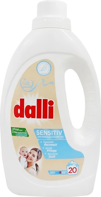 dalli 達麗 溫和不刺激洗衣精, 1.1L, 1瓶