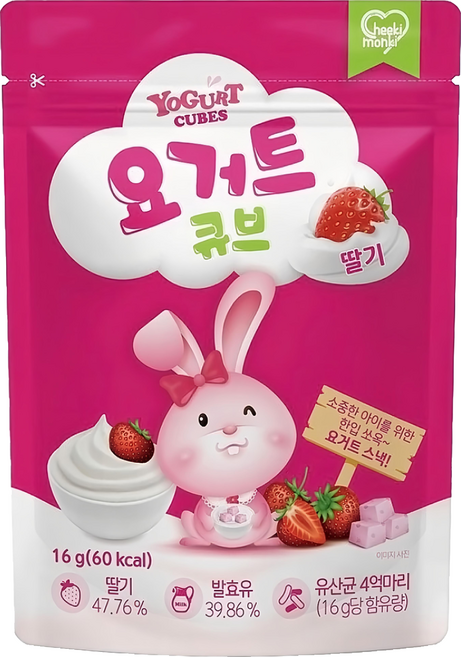 Cheeki monki 萌寶寶 優格餅