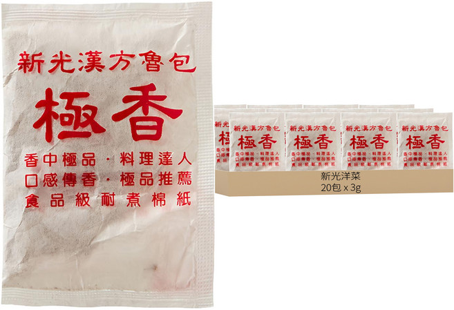 新光洋菜 極香滷包, 3g, 20包
