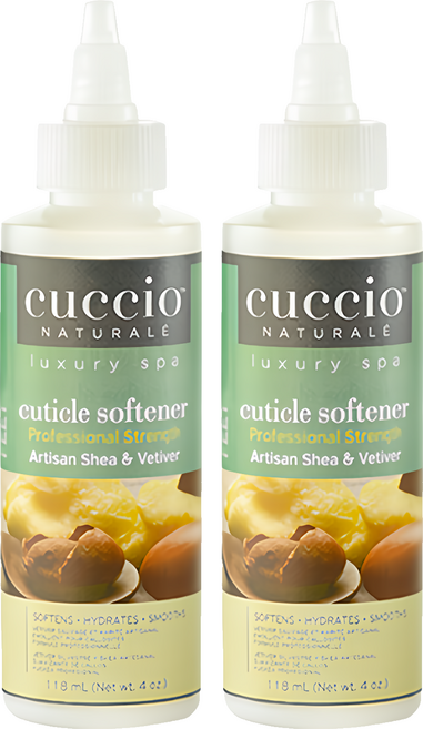 CUCCIO 古希歐 乳木果香根草指緣甘皮柔軟劑 4oz, 1入, 2瓶, 118ml