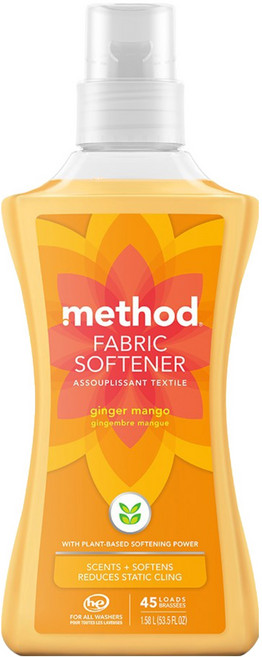method 美則 智慧環保衣物柔軟精 夏日甜心, 1580ml, 1瓶