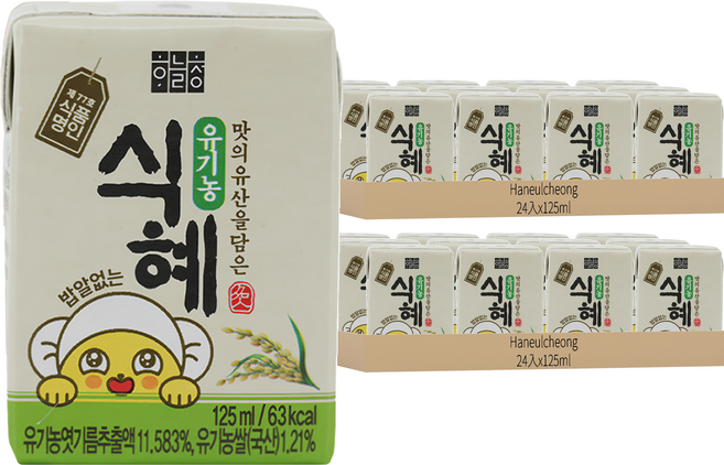Haneulcheong Sejun Food 無米粒甜米露, 125ml, 48入