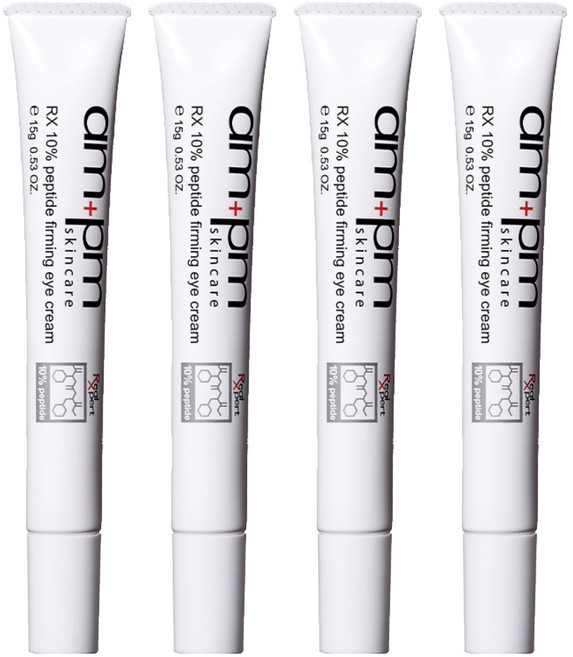 NARUKO 牛爾 am pm 台灣公司貨 skincare 10倍胜肽抗皺眼霜, 15g, 4條