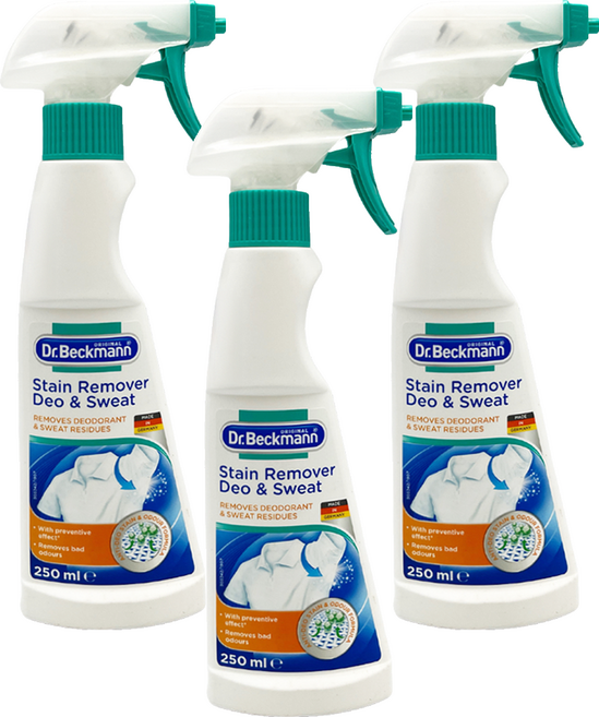 Dr.Beckmann 貝克曼博士 除汗漬異味全效噴劑, 250ml, 3瓶
