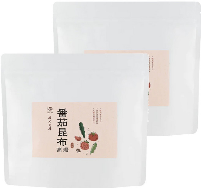 藻作坊 番茄昆布高湯 12包, 168g, 2袋