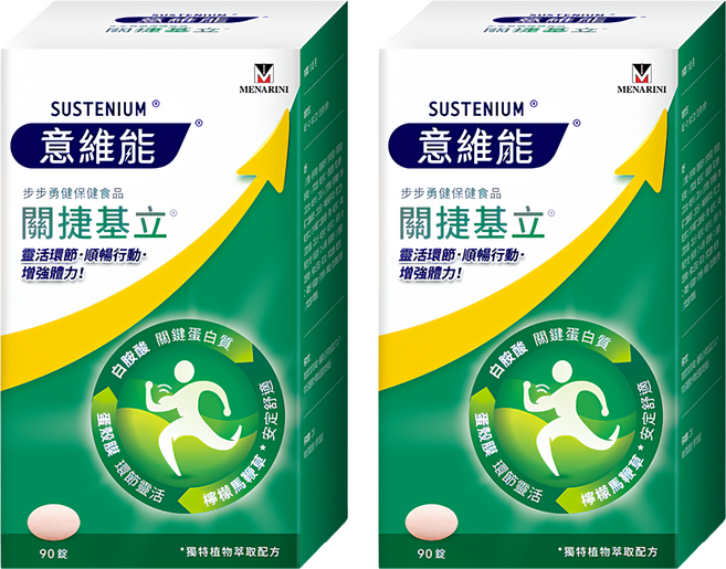 SUSTENIUM 意維能 關捷基立, 90顆, 2盒