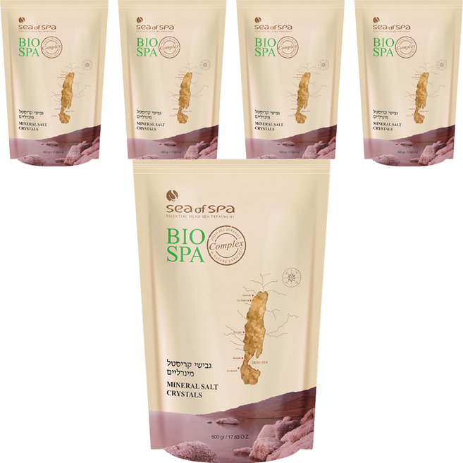 sea of spa 茉莉花油礦物鹽, 500g, 5包