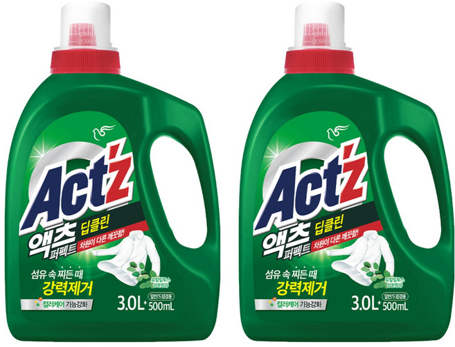 Act'z 深層清潔洗衣精, 3.5L, 2桶