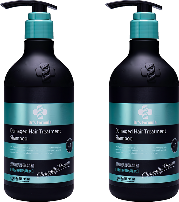 台塑生醫 Dr's Formula 受損修護洗髮精, 580g, 2件