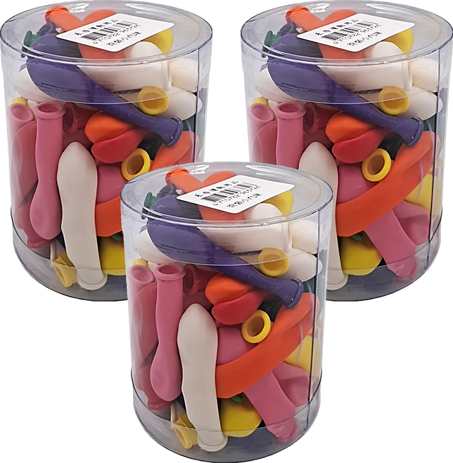 Her-Ea 禾亦 筒裝小氣球 小, 3入