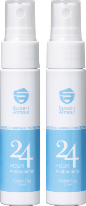 Spear&Armour 24小時表面防護噴劑 無酒精, 22ml, 2瓶