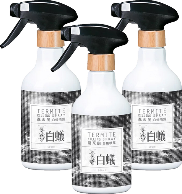 HUKUROU 福來朗 白蟻噴霧 500ml, 3瓶