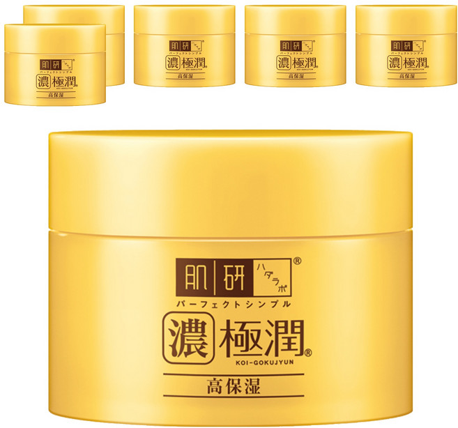 Hadalabo 肌研 極潤完美高保濕多效凝露 All In One, 100g, 6個