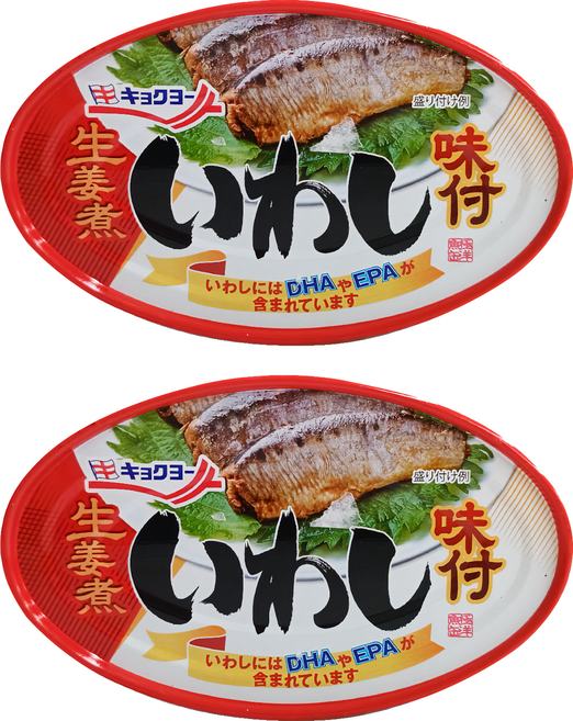 Kyokuyo 極洋 味付沙丁魚罐 生薑風味, 100g, 2罐