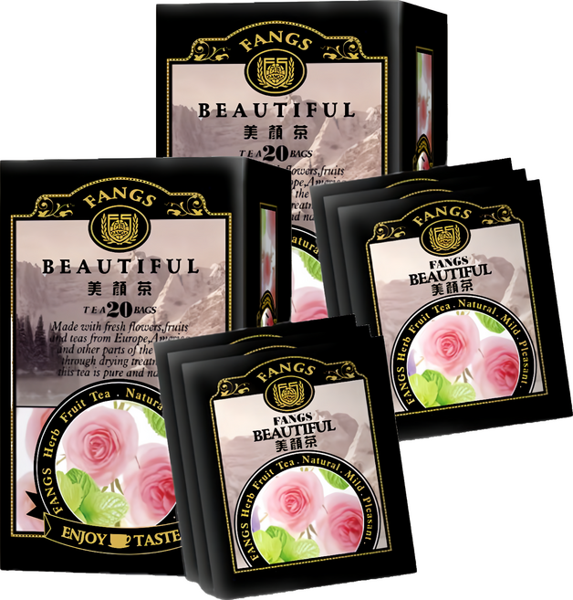 FANGS 方氏 美顏茶, 1.5g, 20包, 2盒