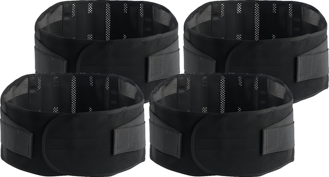 yori優里嚴選 專業4根鋼板護腰帶-xl碼, 4個