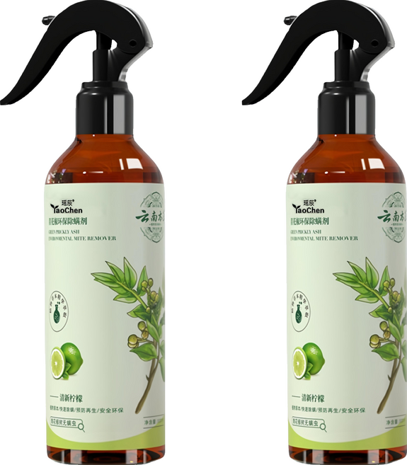 YAO CHEN 瑤辰 植物草本除螨噴霧 清新檸檬, 2個, 300ml