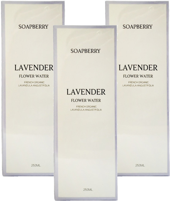SOAPBERRY 古寶無患子 法國真正薰衣草花水, 250ml, 3瓶