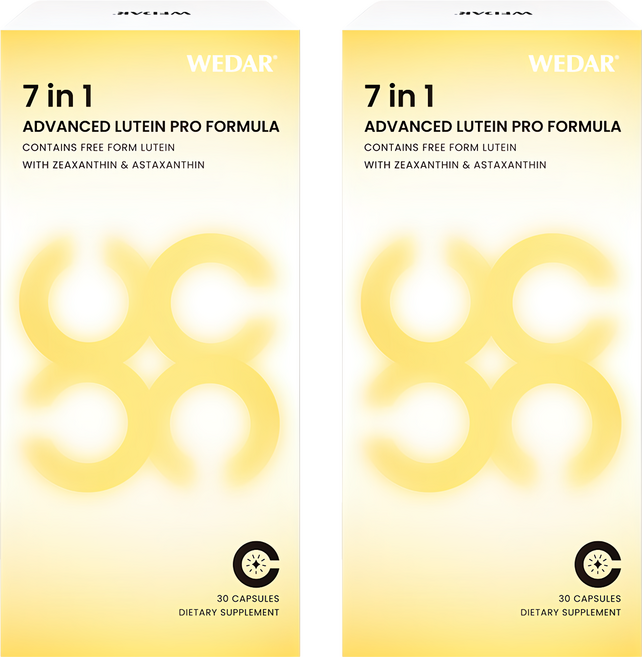 WEDAR 薇達 7in1美國金盞花游離型葉黃素 0.6g, 30顆, 2盒