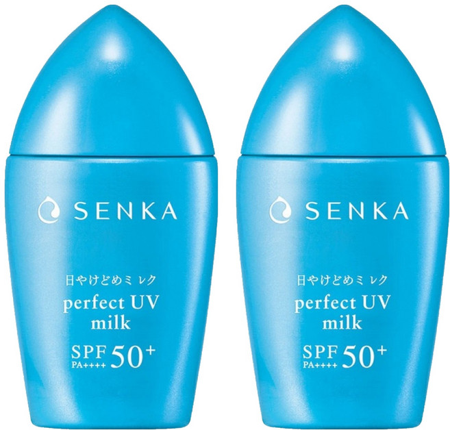 SENKA 專科 台灣公司貨 全效抗汗防曬乳液, 40ml, 2件