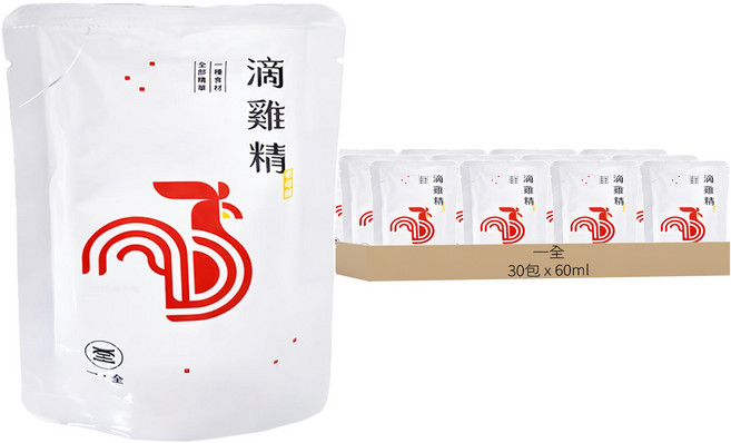 一全 滴雞精經濟盒, 60ml, 30包
