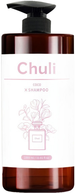 Chuli 初梨 可可護色香水洗髮精, 1L, 1個