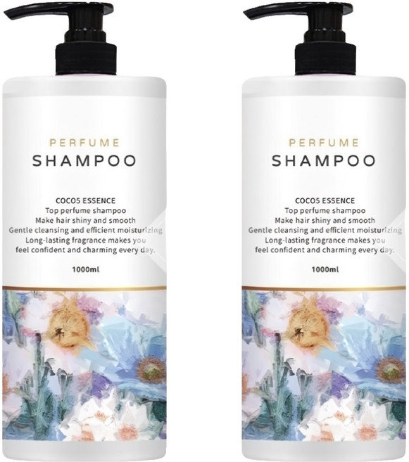COCO No.5 奢華香水洗髮精, 2個, 1L