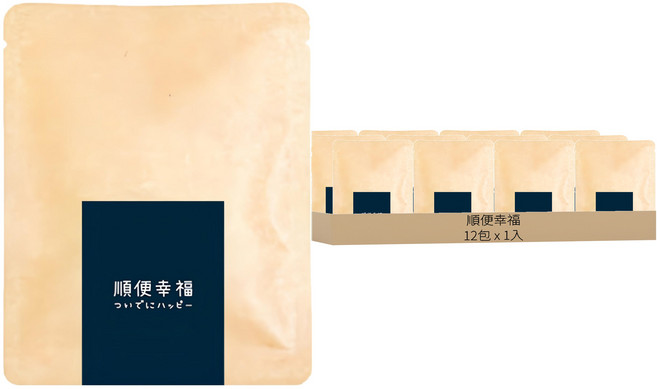 順便幸福 四季春烏龍立體茶包, 7g, 1入, 12包