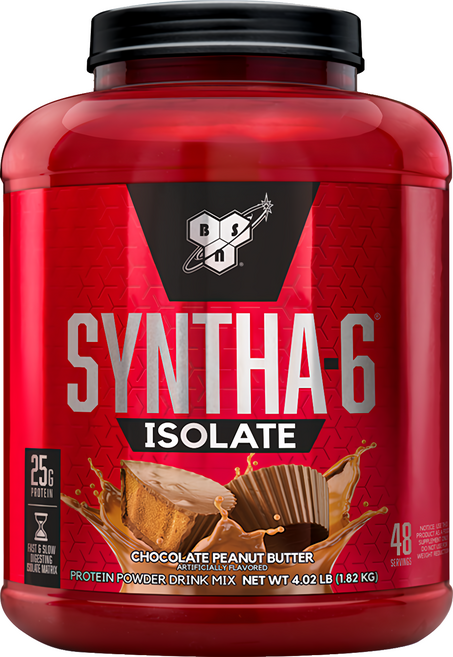 Bsn 畢斯恩 SYNTHA-6 ISOLATE 分離式乳清蛋白粉 4.02lb, 1.82kg, 1罐